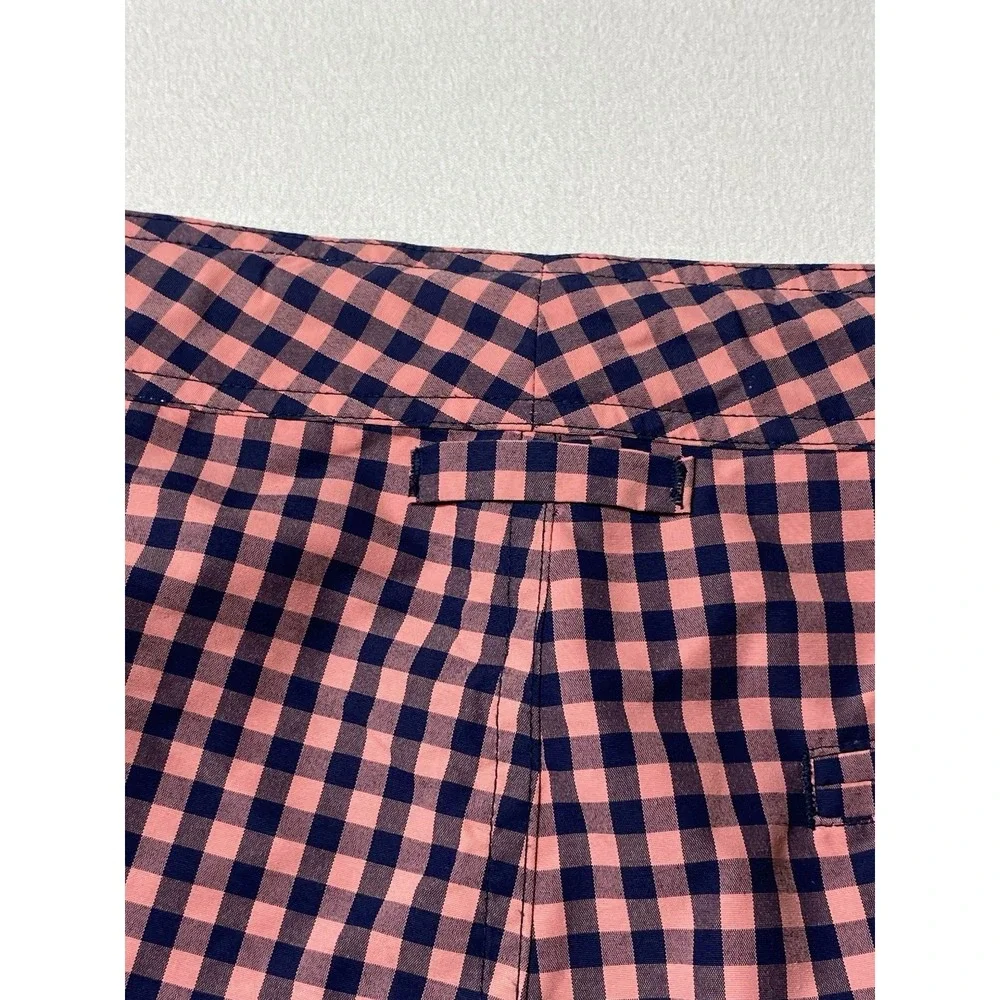 Bonobos Swim Trunks Mens 32 Pink Navy Blue Gingham Check 5